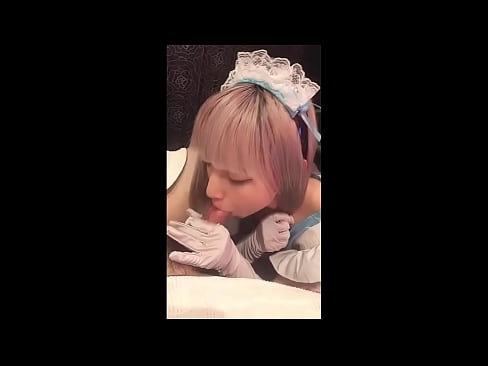 ❤️ Japoński Idol [mayuka], kostium francuskiej pokojówki, część 1, obciąganie i walenie konia z balsamem ❤️ Porn video at pl.serviporno.ru